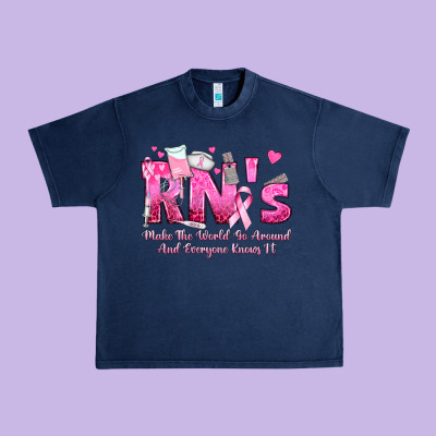 Rn S Make The World Go Around And Everyone Knows Urban Heavy Tee Designed By Texasbilliewilder