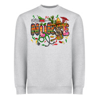 Heather Grey cinco de mayo nurse Heavyweight Sweatshirt - Zillion Design Studio