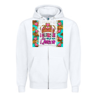 White nurse a title just above queen tumbler Zipper Hoodie - BundleAndBundleShop