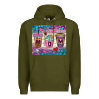 Army Green Western Mom Coffee Cups Tumbler Premium Hoodie - BundleAndBundleShop