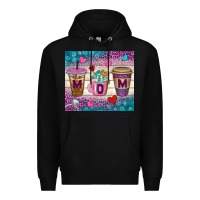 Black Western Mom Coffee Cups Tumbler Premium Hoodie - BundleAndBundleShop