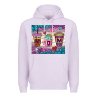 Lilac Western Mom Coffee Cups Tumbler Premium Hoodie - BundleAndBundleShop