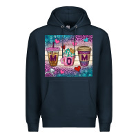 Navy Western Mom Coffee Cups Tumbler Premium Hoodie - BundleAndBundleShop
