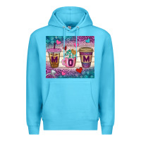 Ocean Blue Western Mom Coffee Cups Tumbler Premium Hoodie - BundleAndBundleShop