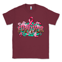 Burgundy survivor Classic Tee - AdoDesignShop