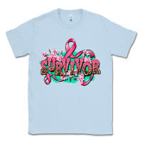 Dusty Blue survivor Classic Tee - AdoDesignShop