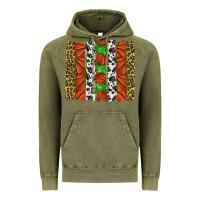 Vintage Olive basketball brush strokes Vintage Hoodie - texasbilliewilder