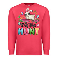 Cardinal on the hunt easter Premium Sweatshirt - MaliasSmallBusiness