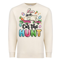 Sandshell on the hunt easter Premium Sweatshirt - MaliasSmallBusiness