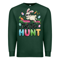 Sports Green on the hunt easter Premium Sweatshirt - MaliasSmallBusiness