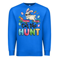 True Royal on the hunt easter Premium Sweatshirt - MaliasSmallBusiness