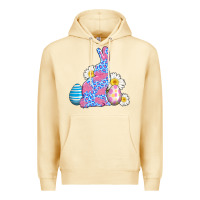 Pina Colada easter bunny wıth easter eggs Premium Hoodie - AdoDesignShop