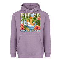 Lavender find me under the palms Heavyweight Hoodie - MaliasSmallBusiness