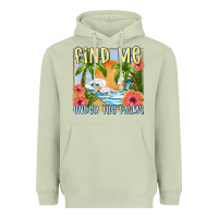 Matcha find me under the palms Heavyweight Hoodie - MaliasSmallBusiness