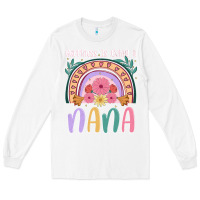 White happiness is being a nana Long Sleeve Tee - JahusDesignShop
