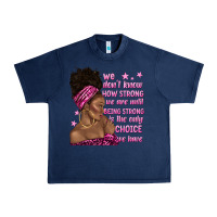 Navy afro woman cancer Urban Heavy Tee - texasbilliewilder