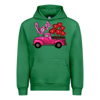 Emerald valentine's day turck with balloons Urban Hoodie - RanaPortraitStore