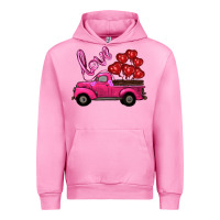 Fuchsia Pink valentine's day turck with balloons Urban Hoodie - RanaPortraitStore