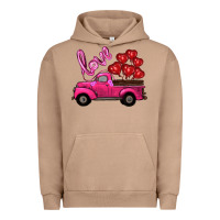 Pigment Burro valentine's day turck with balloons Urban Hoodie - RanaPortraitStore