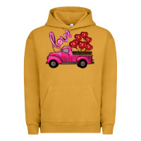 Pigment Peanut Butter valentine's day turck with balloons Urban Hoodie - RanaPortraitStore