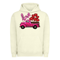 Pigment Pistachio valentine's day turck with balloons Urban Hoodie - RanaPortraitStore