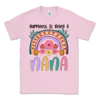 Bubblegum Pink happiness is being a nana Classic Tee - JahusDesignShop