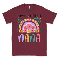Burgundy happiness is being a nana Classic Tee - JahusDesignShop