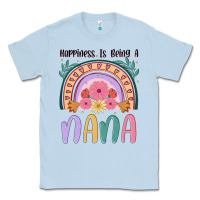 Dusty Blue happiness is being a nana Classic Tee - JahusDesignShop