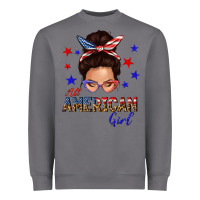 Storm all american girl messy bun Heavyweight Sweatshirt - texasbilliewilder