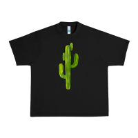Black cactus Urban Heavy Tee - BarkalooDesign