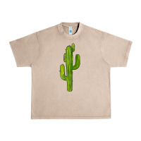 French Oak cactus Urban Heavy Tee - BarkalooDesign