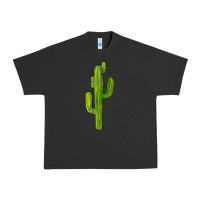 Pigment Black cactus Urban Heavy Tee - BarkalooDesign
