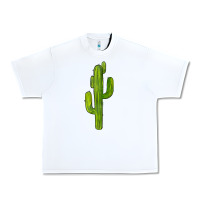 White cactus Urban Heavy Tee - BarkalooDesign