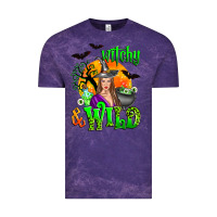Cloud Purple witchy and wild Vintage Tee - Zillion Design Studio