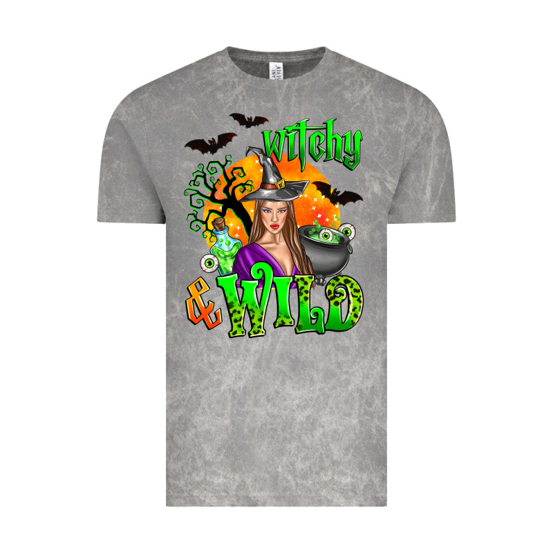 Witchy And Wild Vintage Tee by Zillion Design Studio | Teevron
