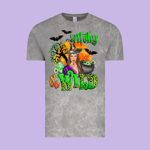 Witchy And Wild Vintage Tee Designed By Zillion Design Studio