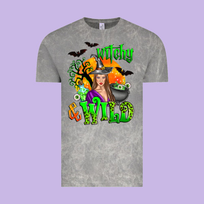 Witchy And Wild Vintage Tee Designed By Zillion Design Studio