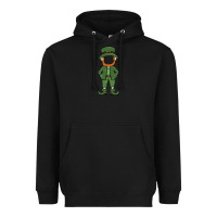 Black leprechaun boy faceless Heavyweight Hoodie - MaliasSmallBusiness