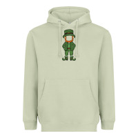 Matcha leprechaun boy faceless Heavyweight Hoodie - MaliasSmallBusiness