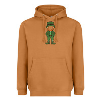 Meerkat leprechaun boy faceless Heavyweight Hoodie - MaliasSmallBusiness