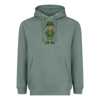 Sage leprechaun boy faceless Heavyweight Hoodie - MaliasSmallBusiness