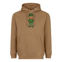 Toasted Coconut leprechaun boy faceless Heavyweight Hoodie - MaliasSmallBusiness