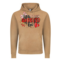 Vintage Camel little sister biggest fan baseball Vintage Hoodie - Zillion Design Studio
