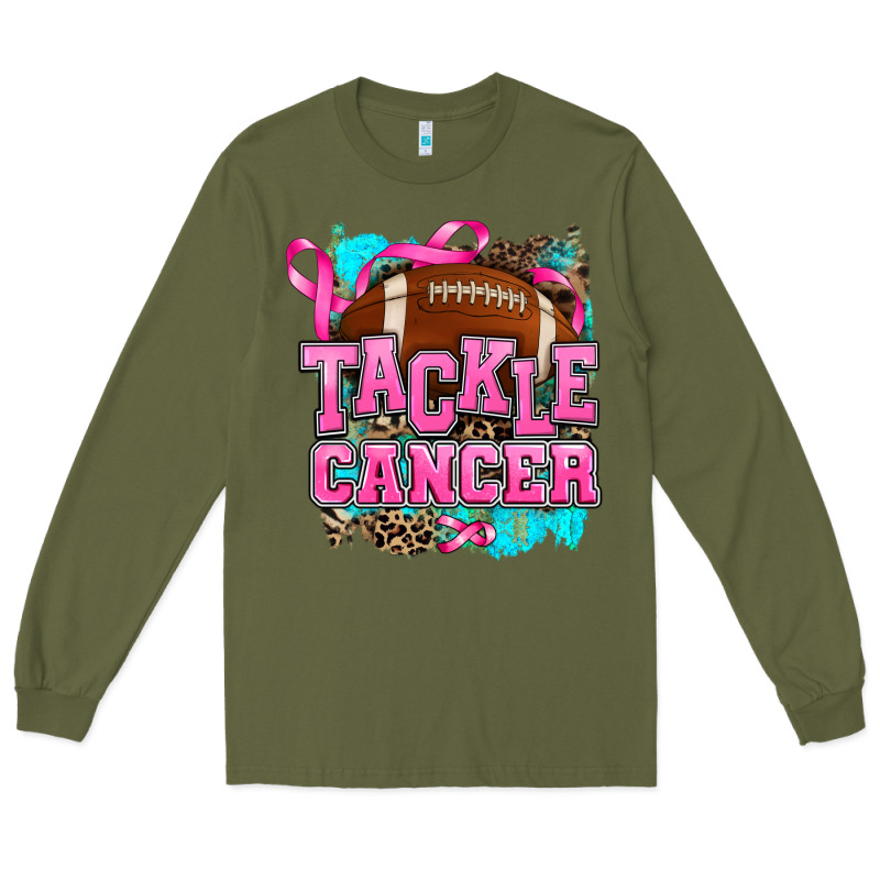 Tackle Cancer Long Sleeve Tee by AdoDesignShop | Teevron