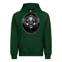 Forest Green Surrealizm Urban Hoodie - Bettercallsaul