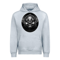 Heather Grey Surrealizm Urban Hoodie - Bettercallsaul