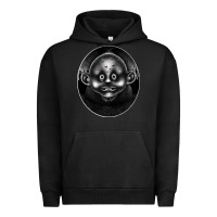 Pigment Black Surrealizm Urban Hoodie - Bettercallsaul