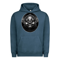 Pigment Midnight Navy Surrealizm Urban Hoodie - Bettercallsaul