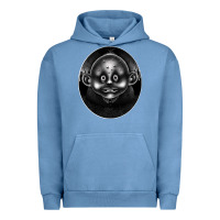 Pigment Pebble Blue Surrealizm Urban Hoodie - Bettercallsaul