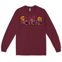 Burgundy perfectly imperfect Long Sleeve Tee - AdoDesignShop